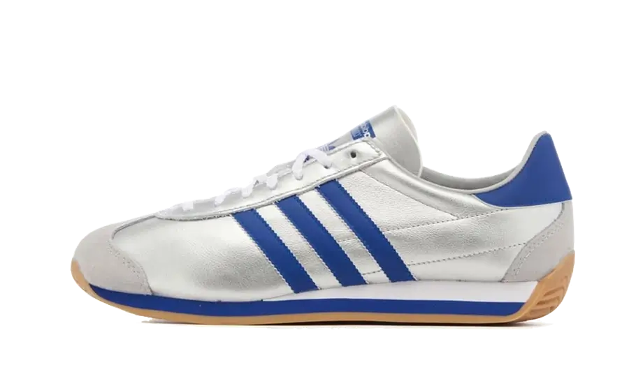 Adidas Adidas Country OG Matte Silver Bright Blue - IE4230