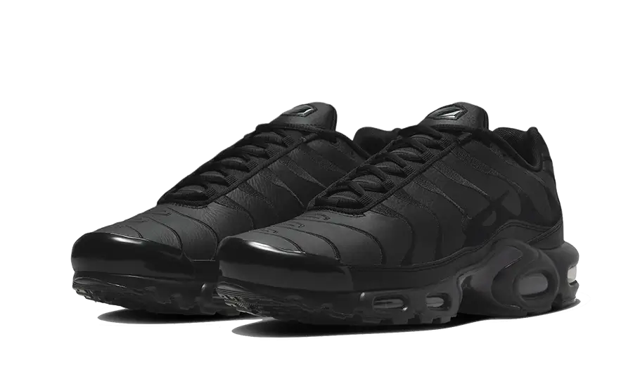 Nike Nike Air Max Plus Triple Black Leather - AJ2029-001