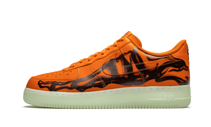 Nike Nike Air Force 1 Low Orange Skeleton Halloween (2020) - CU8067-800