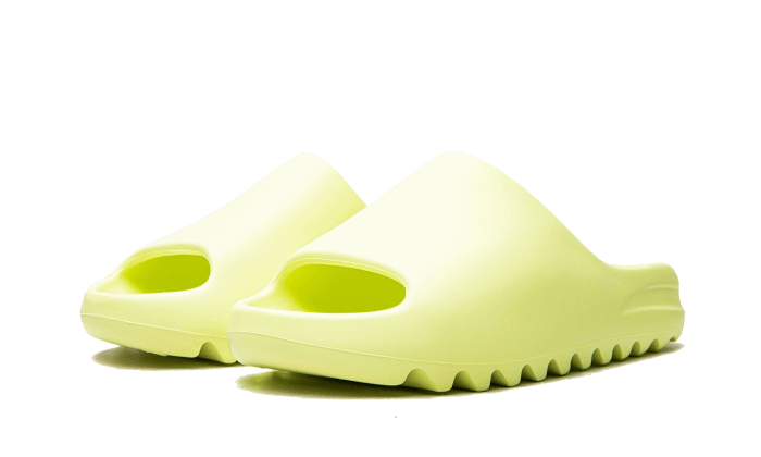 Adidas Adidas Yeezy Slide Glow Green (Restock Pair 2022) - HQ6447